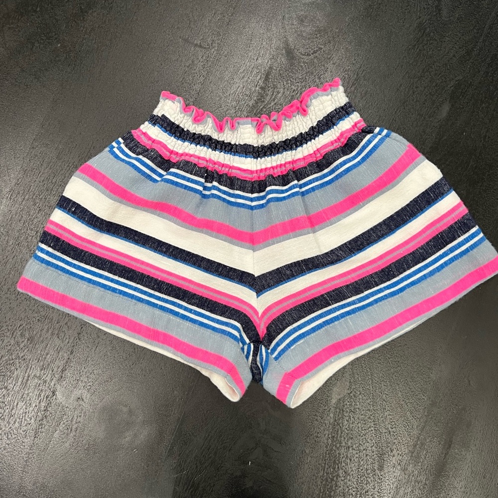 💙🩳💖LemLem💖🩳💙Striped Elastic Waist Shirts Size Medium